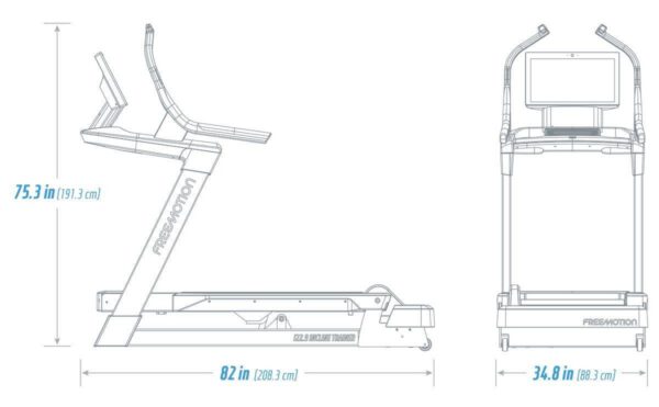 Freemotion i22.9 Incline Trainer - Demo Model